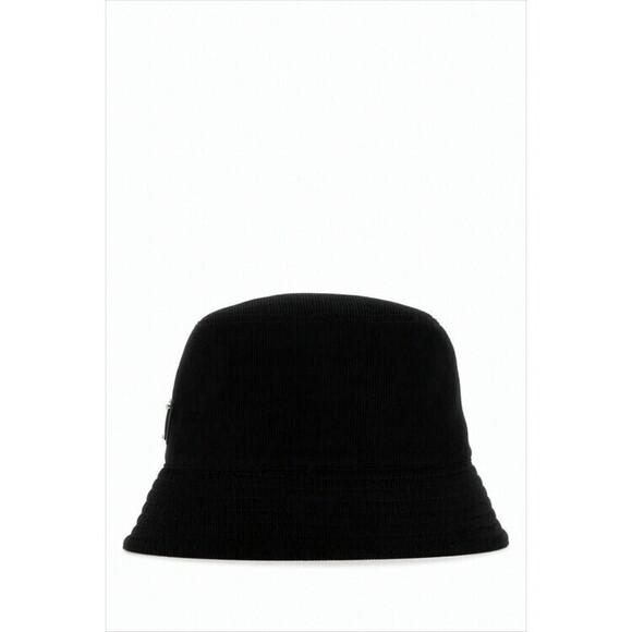 Prada Timeless Cotton Bucket Hat With Subtle Logo - NWT